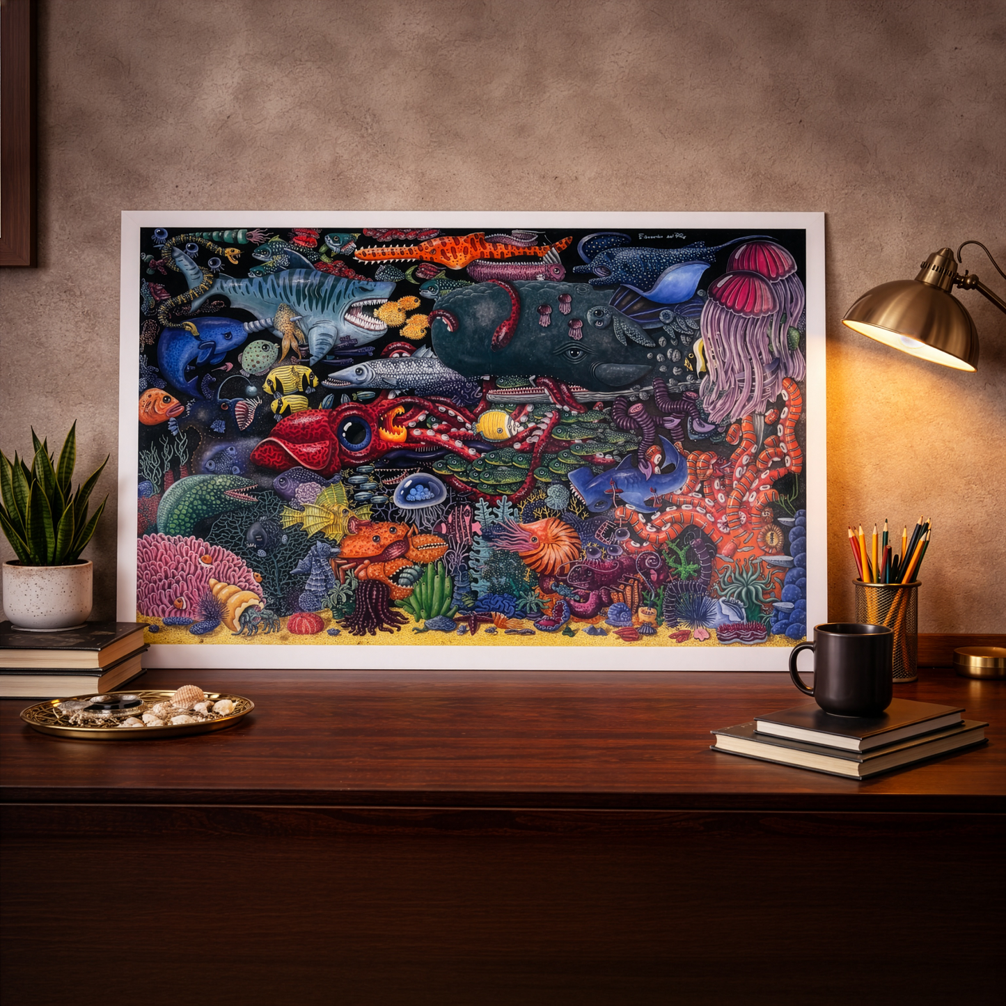 Aquatic Angst 20x30 Fine Art Print