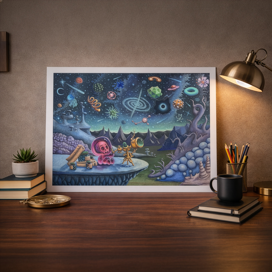 Transcendental Gazing 18x24 Fine Art Print